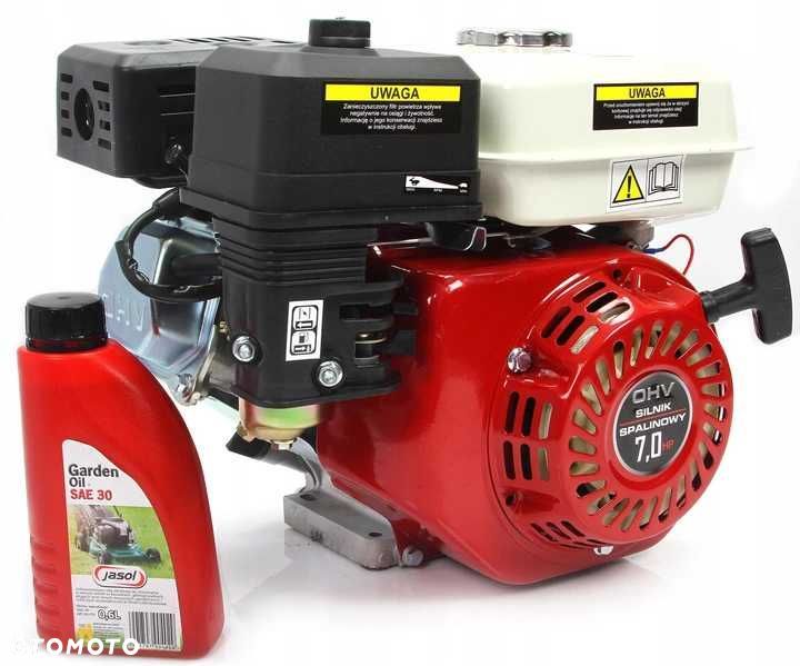 SILNIK spalinowy zagęszczarki 7KM + SPRZĘGŁO 115/20mm+olej - 2