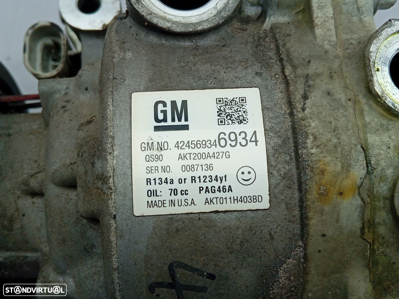 Compressor AC OPEL Mokka / Mokka X - 3