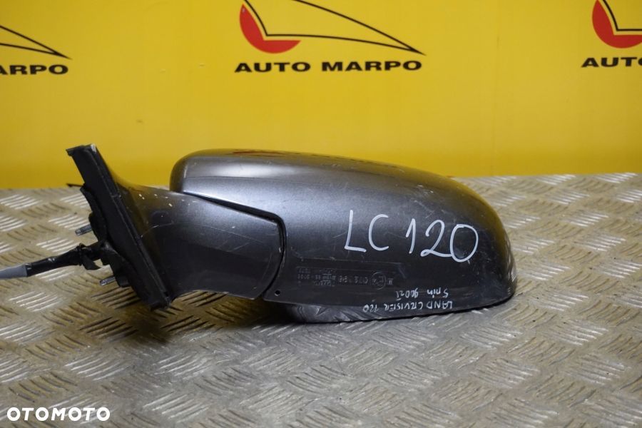 TOYOTA LAND CRUISER J120 2002 - 2009 Lusterko Zewnętrzne Lewe 5 PIN USA - 9