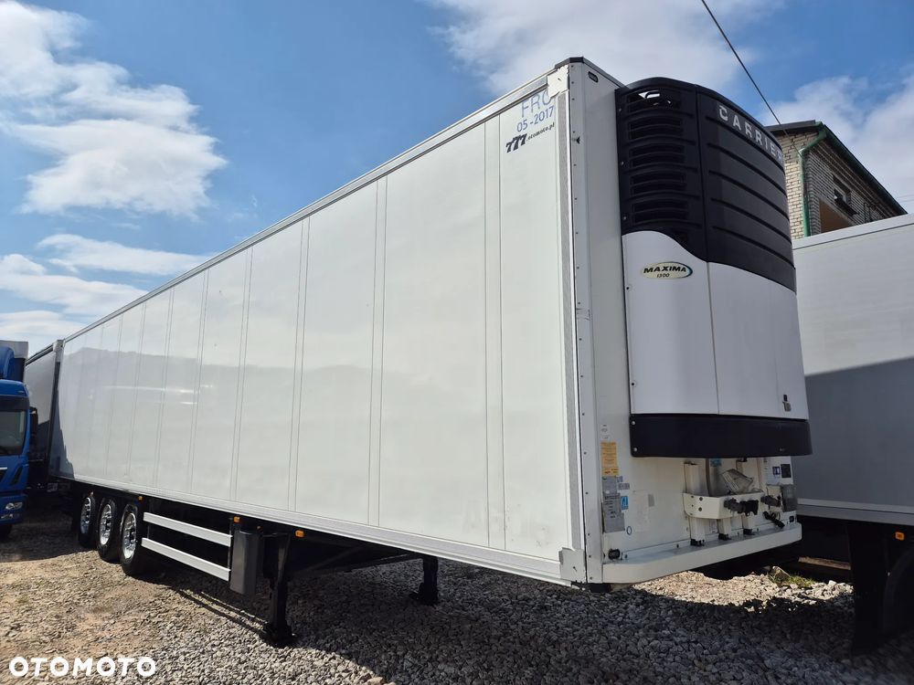 Schmitz Cargobull CARRIER MAXIMA 1300 / WINDA / DOPPEL STOCK / ŚCIANA GRODZIOWA / KWIATÓWKA / BELKI / PODNOSZONA OŚ / z Niemiec / TOP STAN 2011/ CARRIER CHŁODNIA CHLODNIA LODÓWKA PODWÓJNY ZAŁADUNEK PIĘTROWA - 12