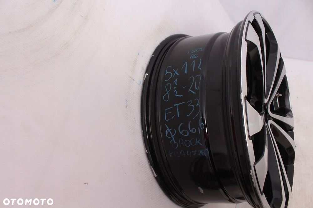 FELGA ALUMINIOWA NOWA DEMO. BROCK 5X112 20 ET33 - 3
