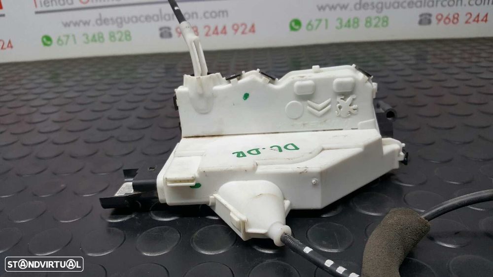 FECHADURA PORTA FRENTE DIREITA CITROEN C3 1.2 12V E-VTI - 4