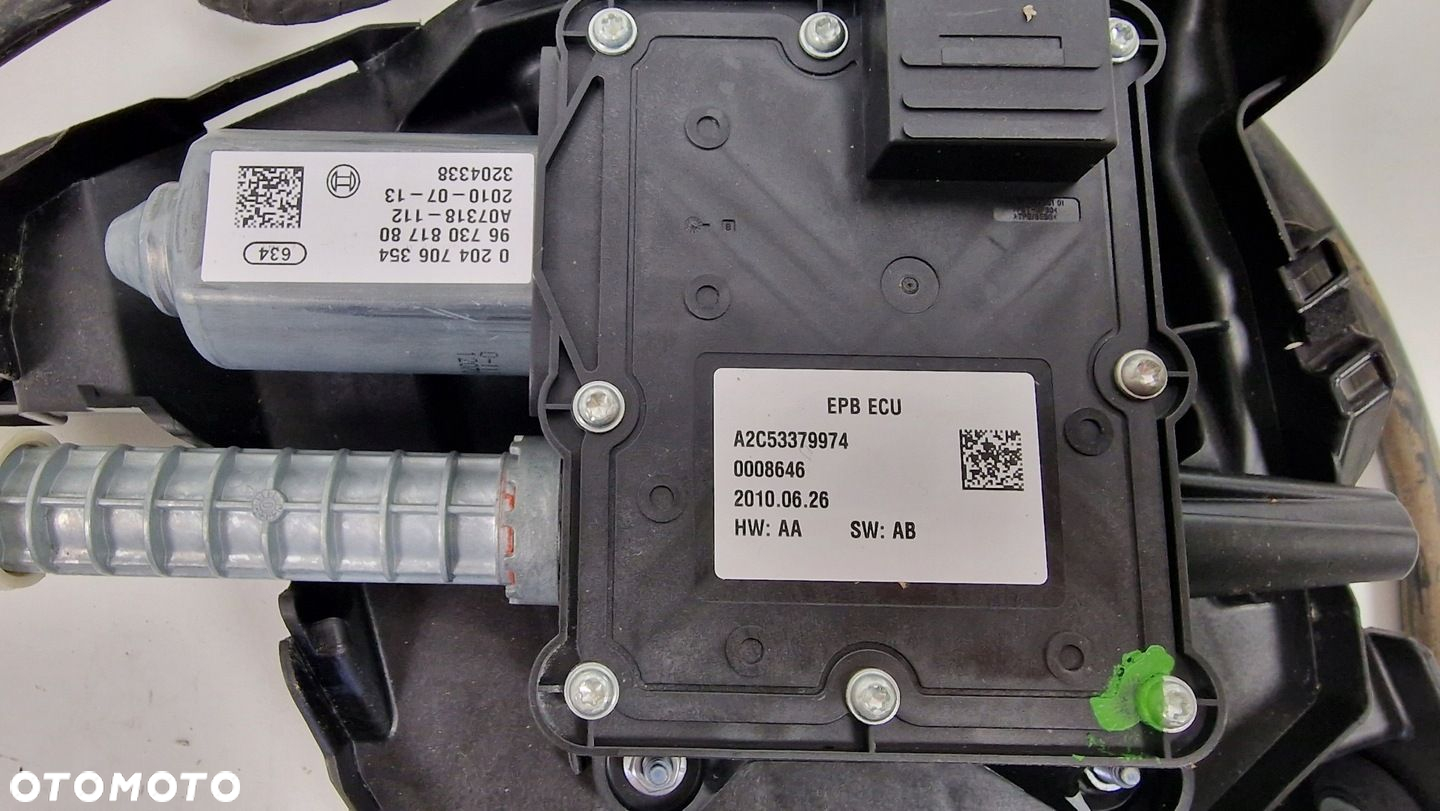 CITROEN C4 PICASSO HAMULEC RĘCZNY ELEKTRYCZNY A2C53379974 - 2