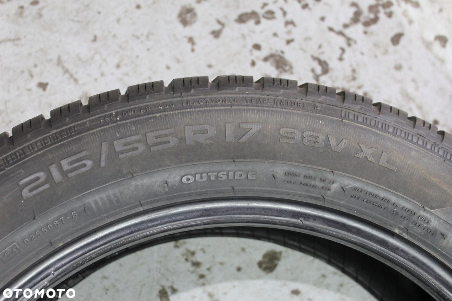 2x 215/55R17 NOKIAN WR A3 98V XL 13r 7,5mm - 4
