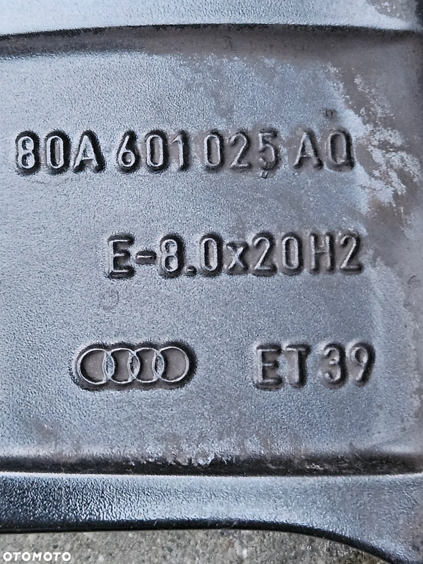 Oryginalne Felgi Audi Sport 20 cali - 7
