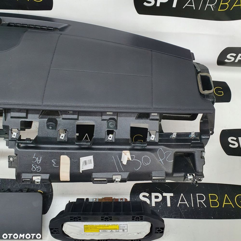 LAND ROVER RANGE ROVER EVOQUE DESKA ROZDZIELCZA KONSOLA KOKPIT PULPIT PODUSZKI AIRBAG AIR BAG PASY KIT SET - 4