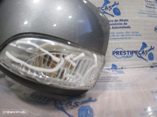 Espelho Esp4361 RENAULT MEGANE EZ CABRIO 2010 2.0 DCI 160CV 2 BRANCO ESQ REBATIVEL COM PISCA PARTIDO 10 PINOS - 3