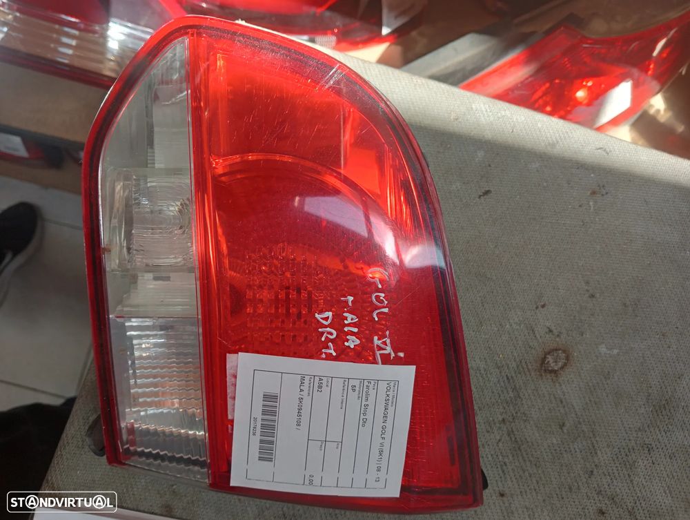 Farolim stop mala direito Volkswagen Golf VI 08 - 13 / 5K0945108 - 1