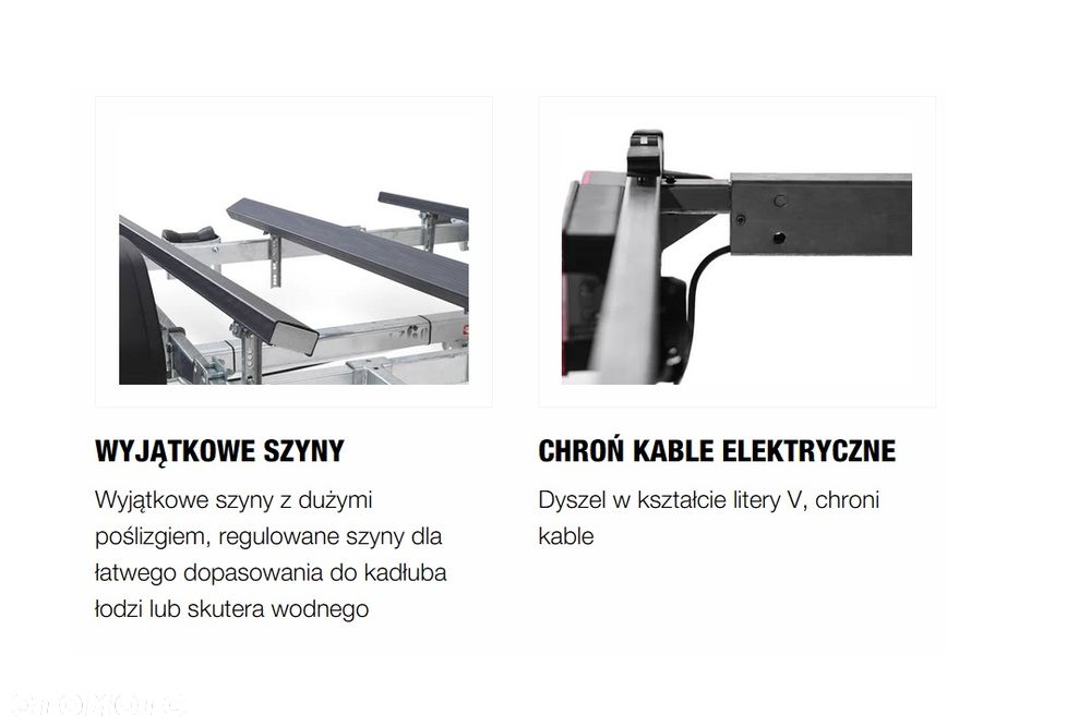 Brenderup 8815 JETSKI PŁOZY POD SKUTER WODNY PRZYCZEPA NOWA! - 5