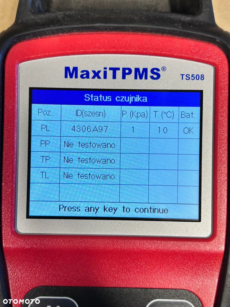 1 FELGA ALU. NISSAN QASHQAI J12, X-TRAIL,LEAF  17'' 7J ET40 TPMS  NR: KB409-6U200 , NBF530 - 7