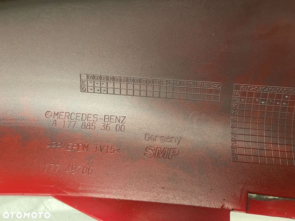 ZDERZAK PRZEDNI MERCEDES A KLASA W177 A1778853600 18-22r - 8
