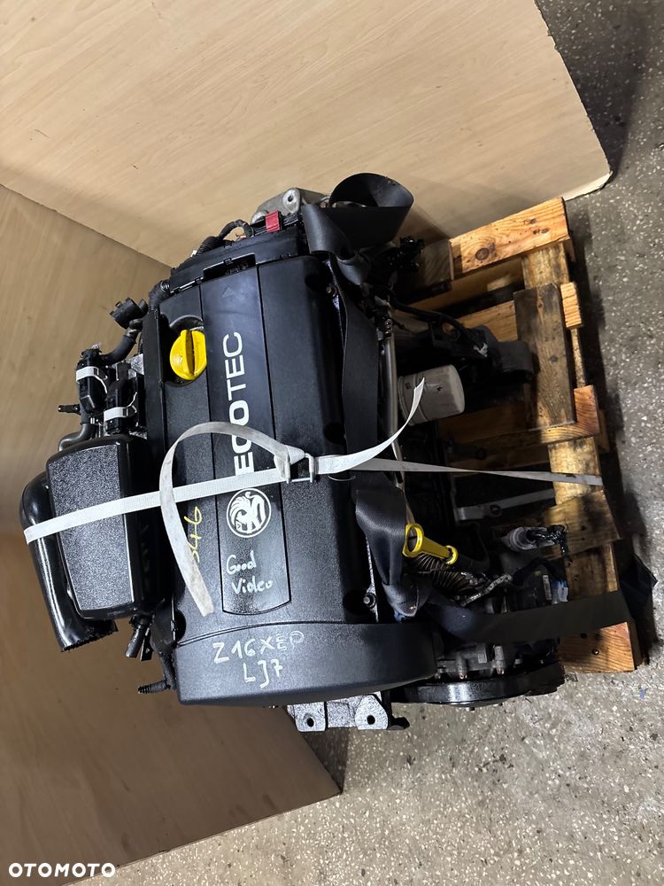 Silnik kompletny 1.6 16V Z16XEP 76kW 105KM OPEL Astra G H Meriva A Zafira B FILM Z PRACY - 6