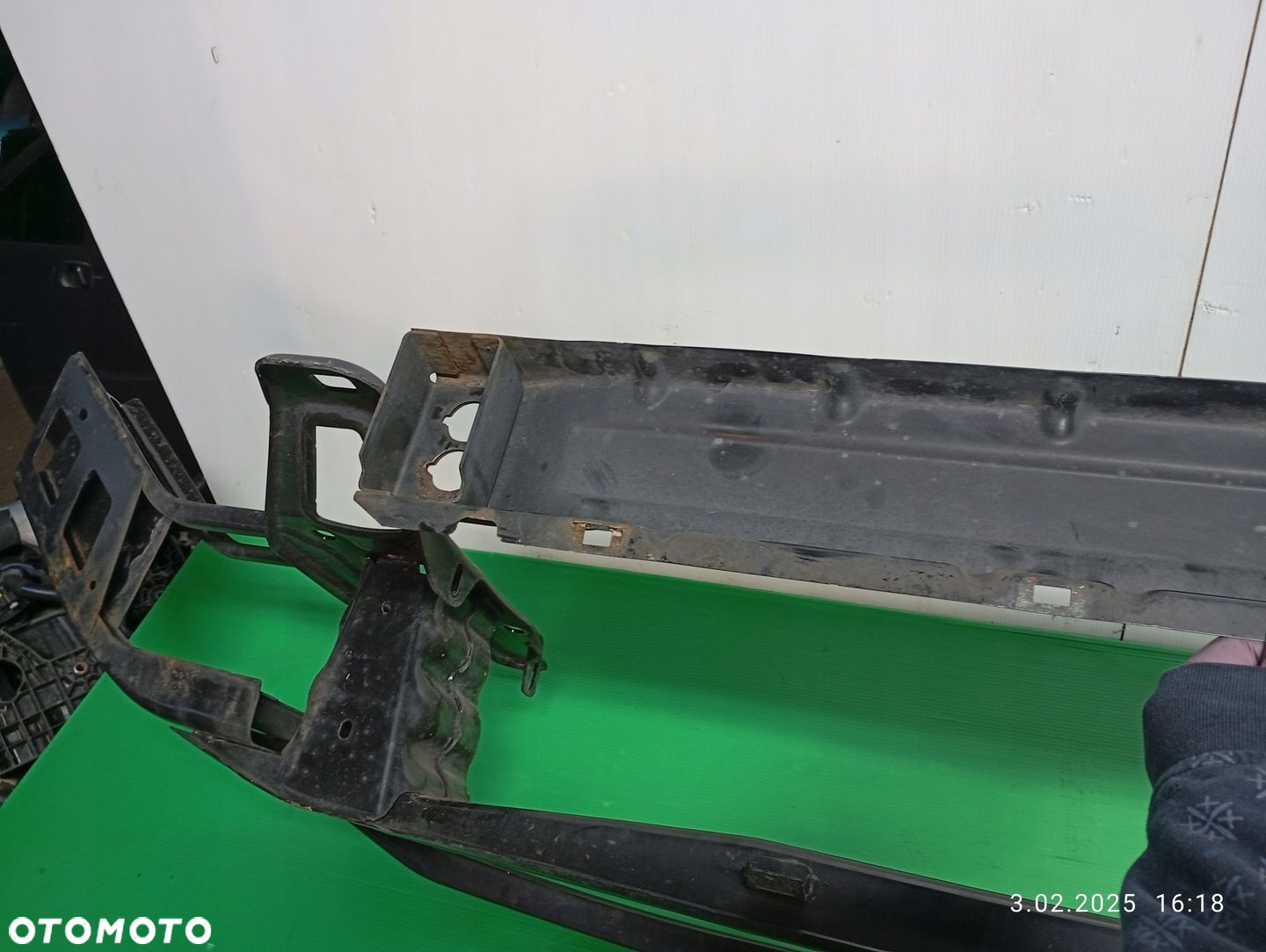 BELKA ZDERZAKA WSPORNIK WZMOCNIENIE PRZÓD VW CRAFTER II 2 7C0807109D - 8
