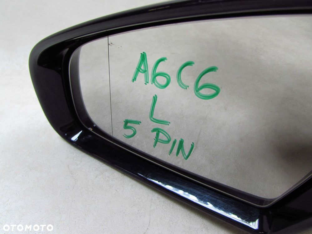 AUDI A6 C6 04-09 LUSTERKO ZEWNETRZNE LEWE 5 PIN EUROPA - 7