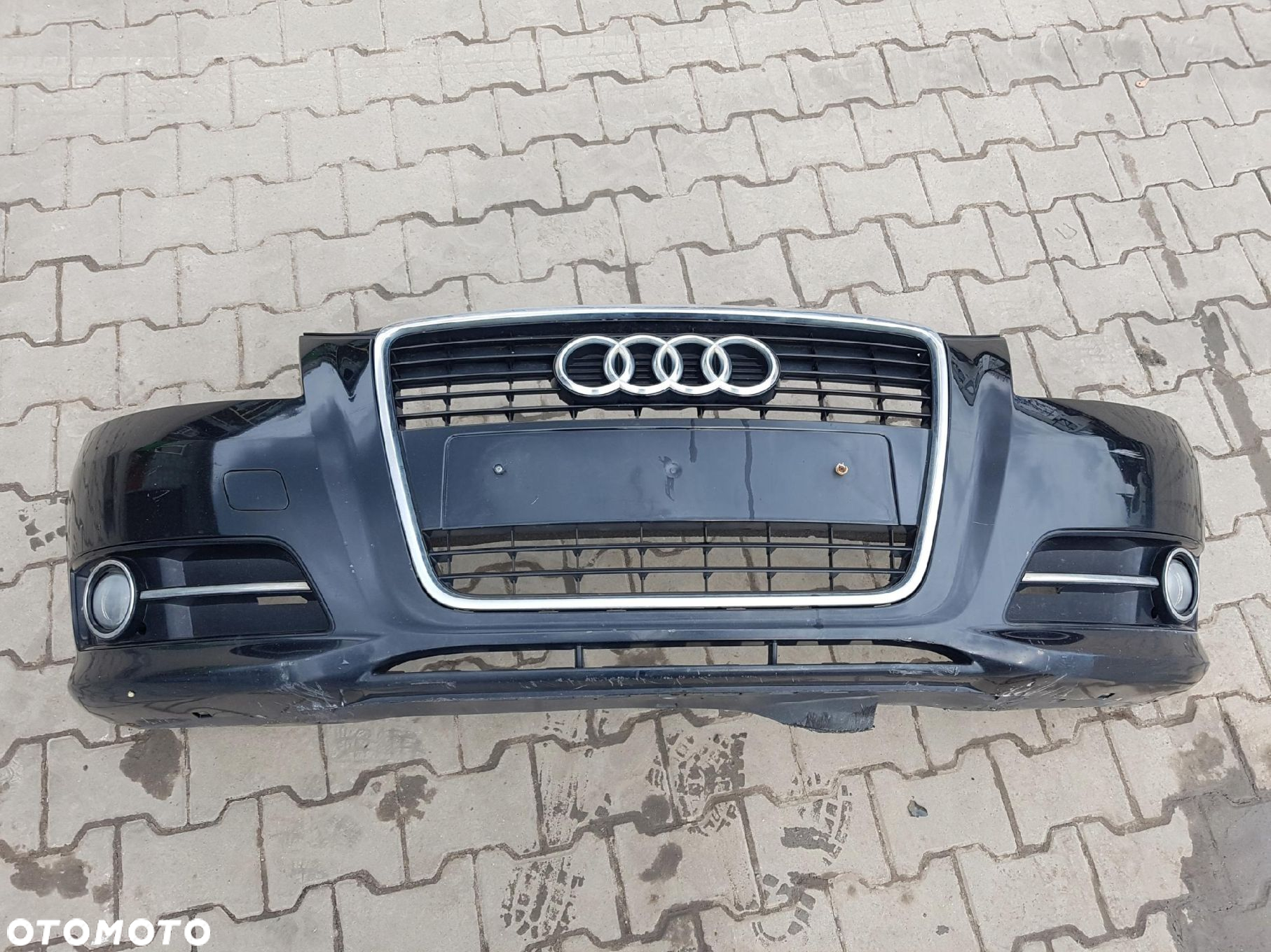 AUDI A3 8P LIFT 08-12r ZDERZAK PRZÓD GRILL LY9B - 3