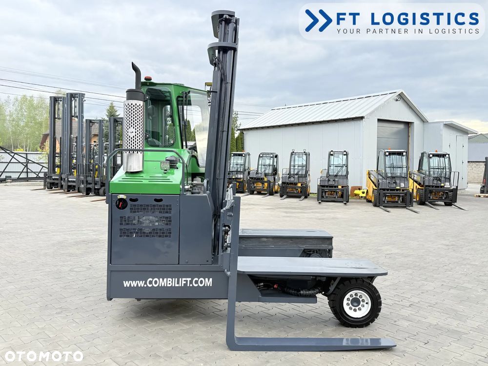 Combilift WÓZEK CZTEROKIERUNKOWY - WIELOKIERUNKOWY | COMBILIFT C4500 | DIESEL | DUPLEX 4250MM | SZEROKI POZYCJONER WIDEL | WOLNY SKOK | NOWE OPONY | PO SERWISIE | STAN IDEALNY | Szeroka oferta wózków czterokierunkowych i bocznych, dopasowanych do różnorodnych potrzeb i zastosowań - 5