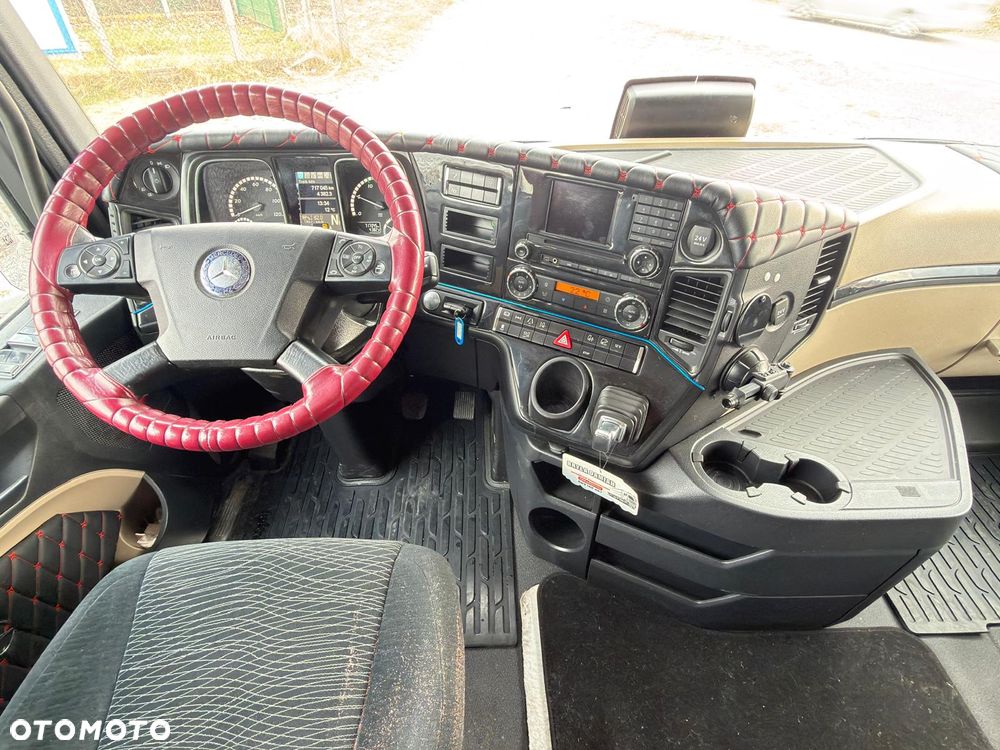 Mercedes-Benz ACTROS 1833 / FIRANKA/ WINDA / NOWY TACHOGRAF G2V2 / 19PALET / 8TON ŁADOWNOŚCI / AUTOMAT / DUŻY SILNIK  / SYPIALKA / SERWISOWANY / 2018 / JAK NOWY  / - 20