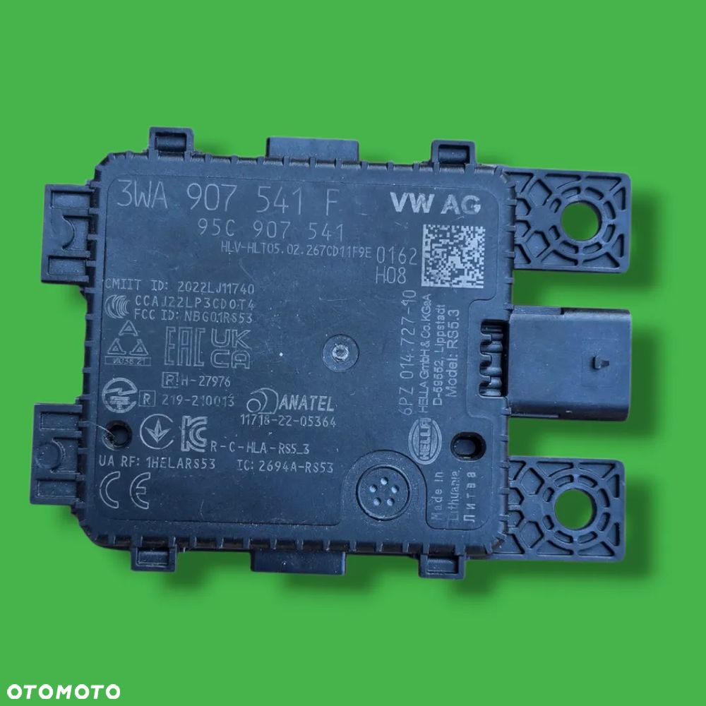 RADAR DISTRONIC AUDI VW SKODA SEAT CUPRA 3WA907541F - 2