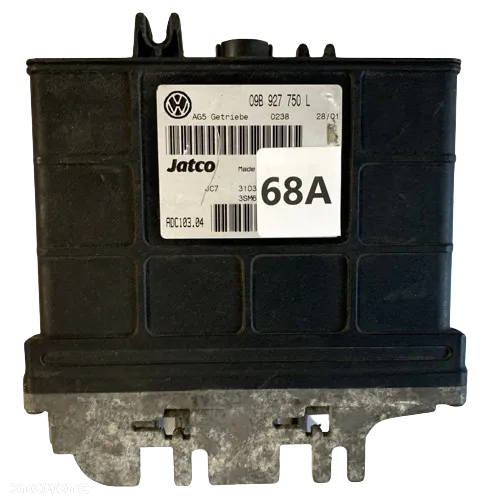 KOMPUTER SKRZYNI AUDI A4 B6 8E0927156S 0260002876 LUB Sharan Galaxy Alhambra 09B927750L - 8