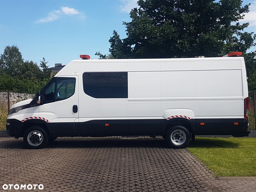 Iveco 50C15 DAILY 7-OSÓB BRYGADÓWKA BLIŹNIAKI MAXI DŁUGI WYSOKI KLIMA BLASZAK VAN FURGON HAK KRAJOWY - 11