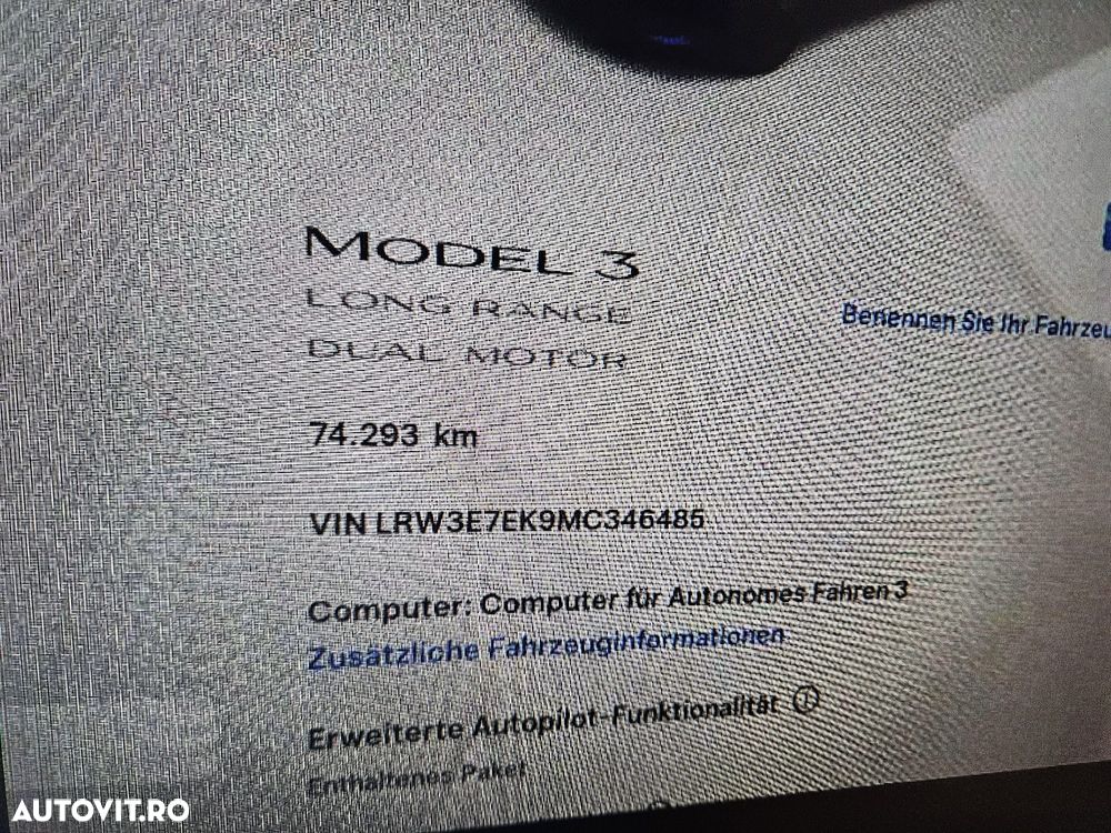 Tesla Model 3 Langstreckenbatterie Allradantrieb Dual Motor 580 KM (Shanghai Version) - 9