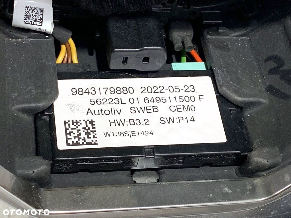 KIEROWNICA  PEUGEOT 308 SW III (FC_, FJ_, FR_, F4_) 2021 - 2022 PureTech 130 (FRHNSL, FRHNST) 96 kW - 5