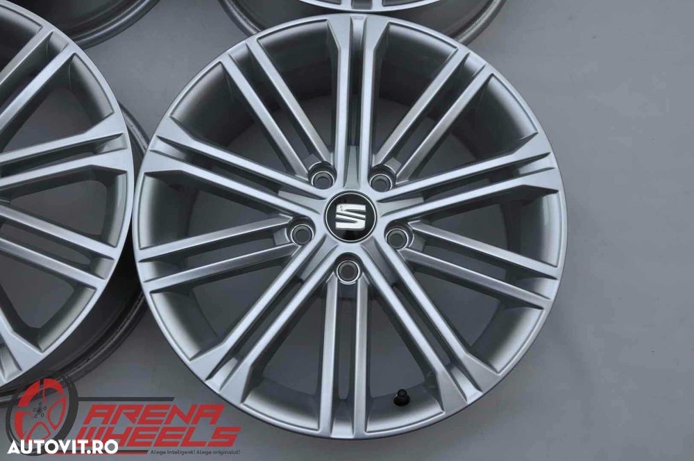 Jante Noi 17 inch Originale Seat Leon 3 5F R17 - 4