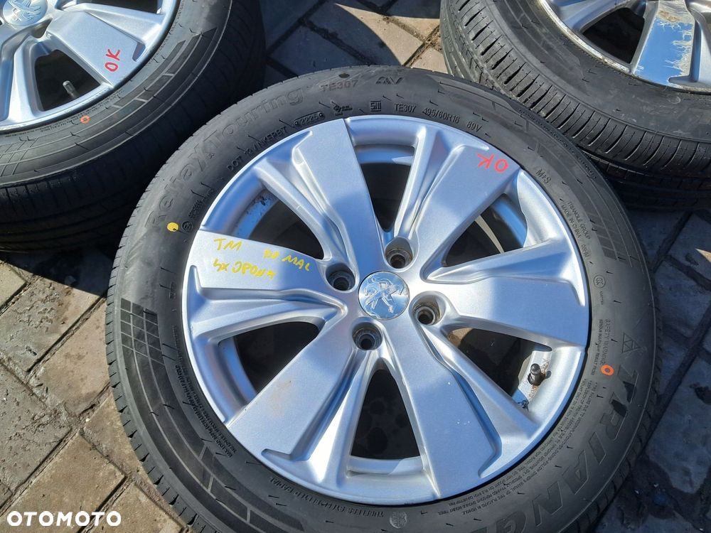 peugeot 2008 i felgi aluminiowe 16" koła lato 195/60r16 9678398177 25r - 9