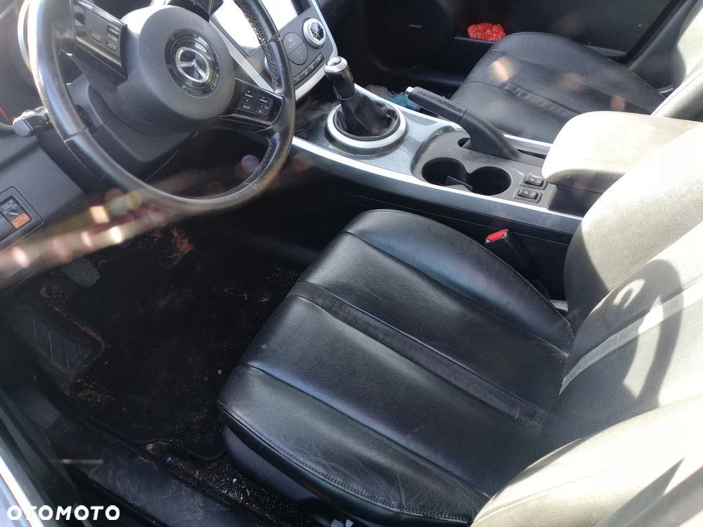 Zderzak tył, klapa Mazda CX7 błotnik, pas, fotele, konsola - 7