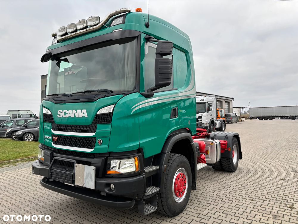 Scania G 500 XT  4x4 stały napęd , hydraulika do wywrotu, na poduszkach , stan TOP , sprowadzona z Niemiec, serwisowana , - 2