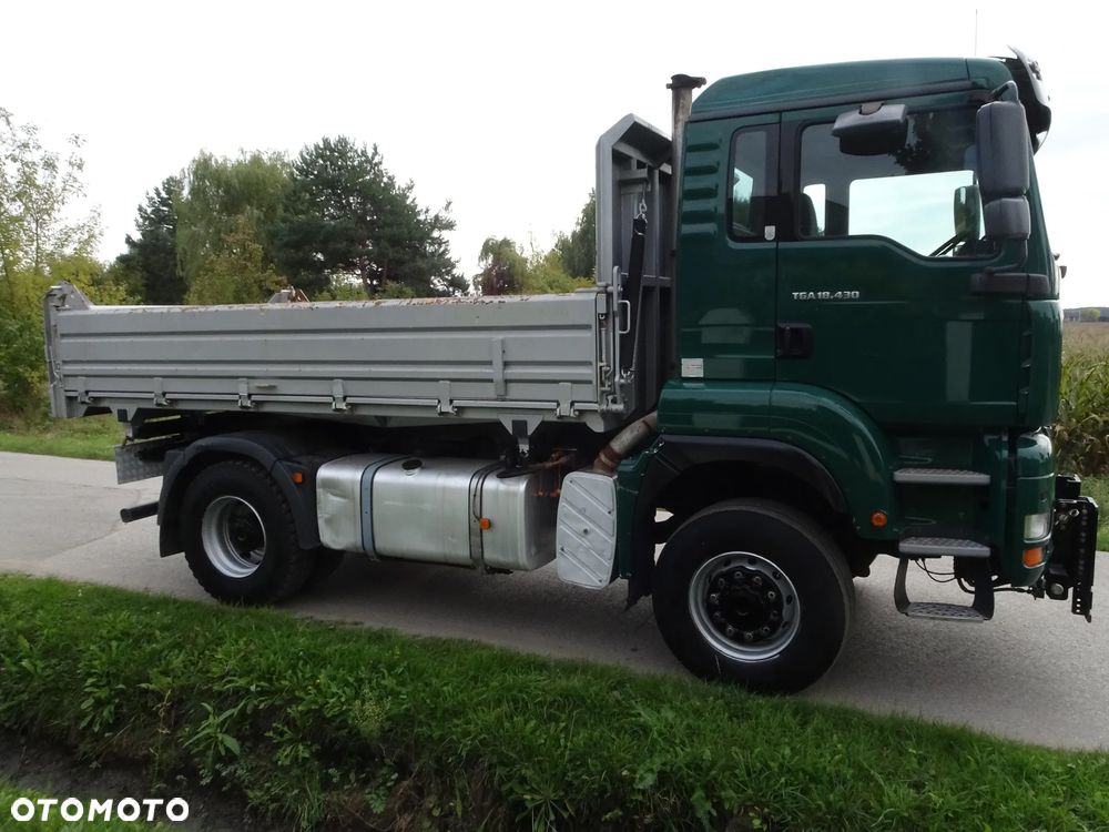 MAN TGA 18.430 wywrotka 4x4 Kiper Meiller Hydroburta Idealny - 6