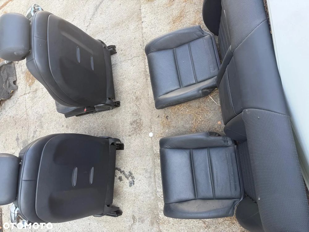 fotel fotele skora skory mercedes cl w216 63amg 63 amg masaze dynamica wentylowane - 5