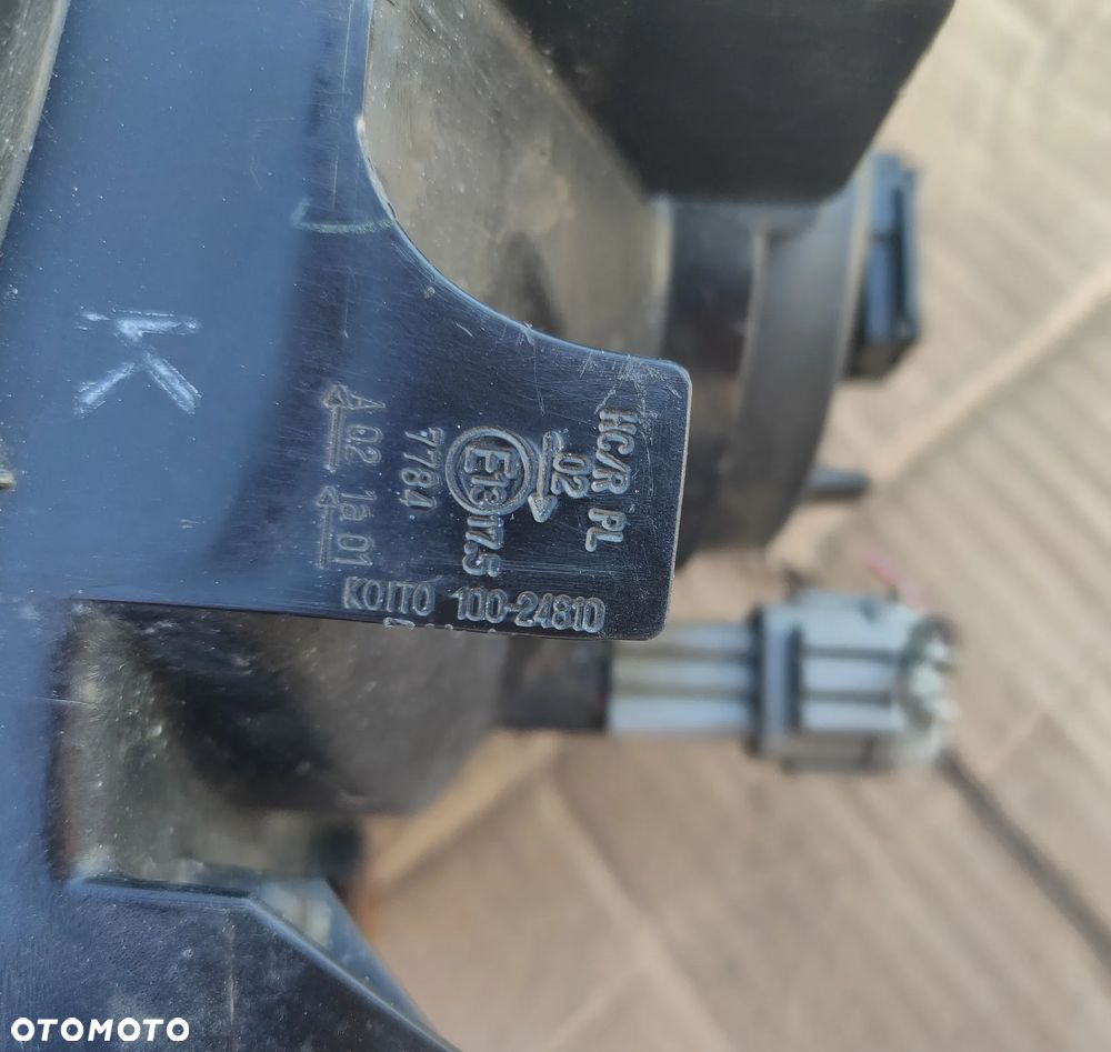 Reflektor prawy Lampa prawa Nissan Navara D22 2001- EU - 3