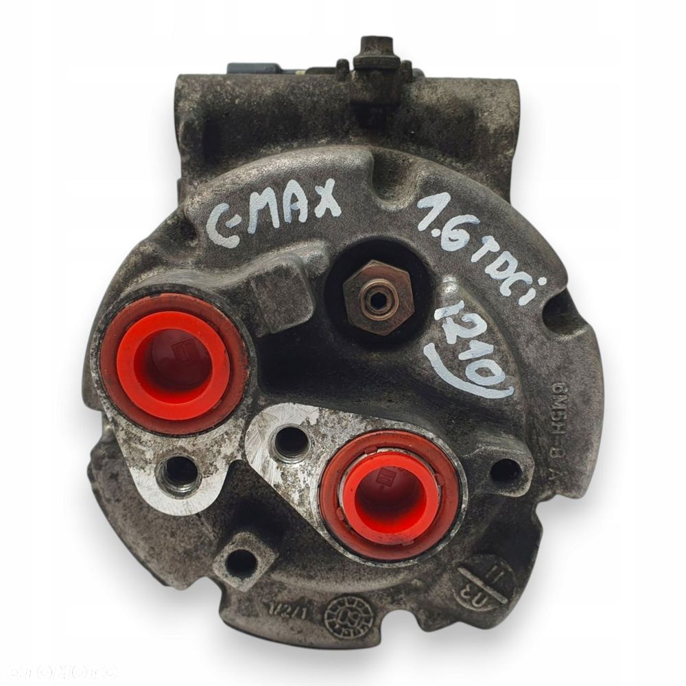 SPRĘŻARKA KLIMATYZACJI Ford C-Max 1.6 TDCi Visteon 3M5H-19D629-DF OE - 7