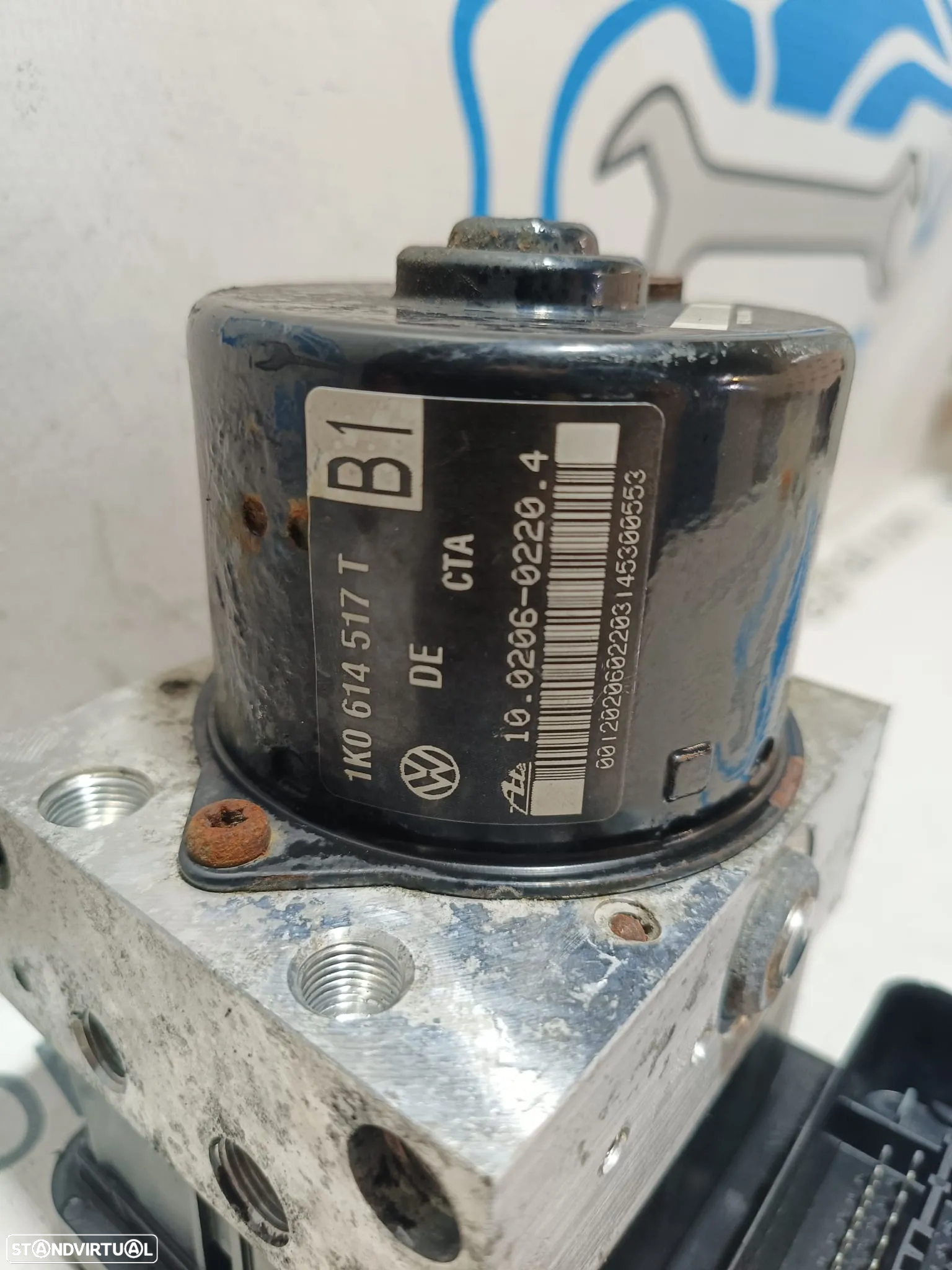 .ABS MODULO BLOCO HIDRAULICO VW GOLF V MK5 1K1 1.9 TDI 8V 105 CV AUDI A3 8P SKODA OCTAVIA II 1.9 TDI 105 CV 1K0614517T 1K0907379AA 10020602204 - 7