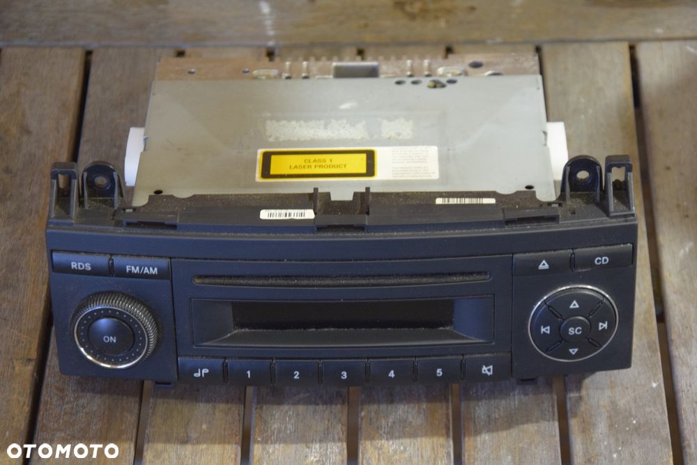 Mercedes A-Klasa W169 B-Klasa W245 Radio oryginalne 1DIN sprawne Harman Becker - 2