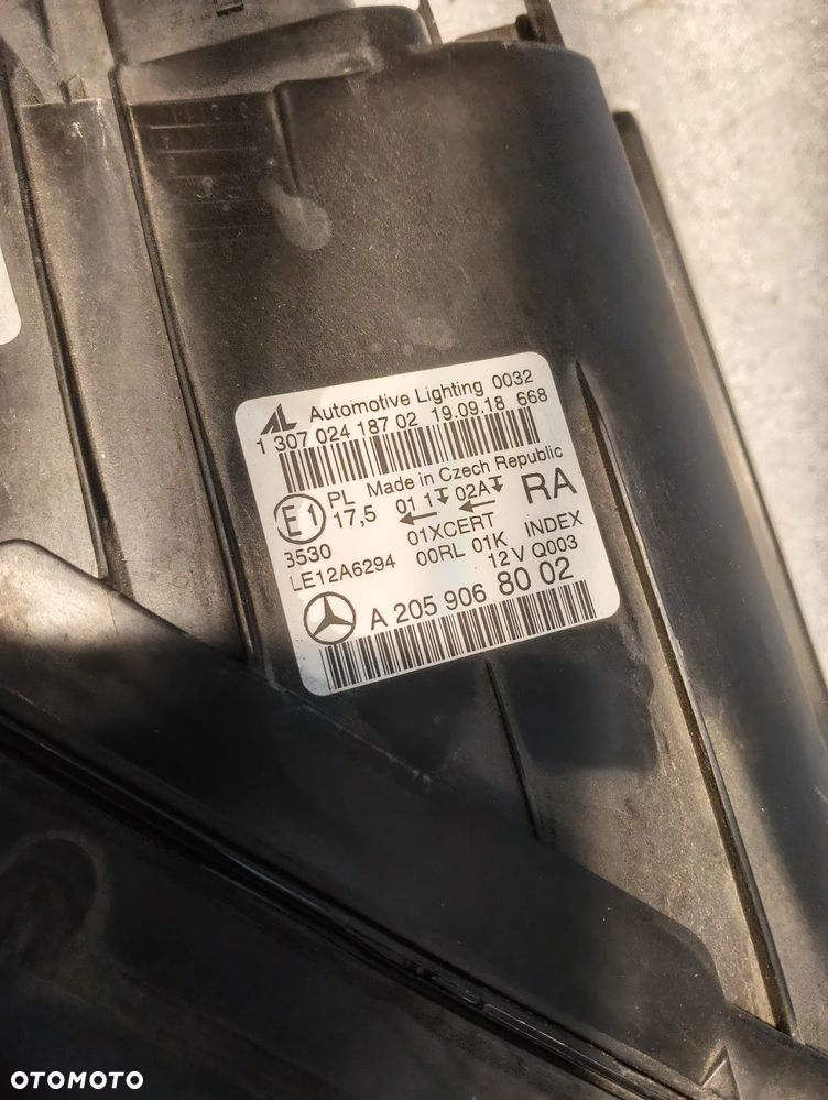 Mercedes-Benz C KLASA W205 ILS LED PRZÓD STRONA PRAWA A2059068002 - 8