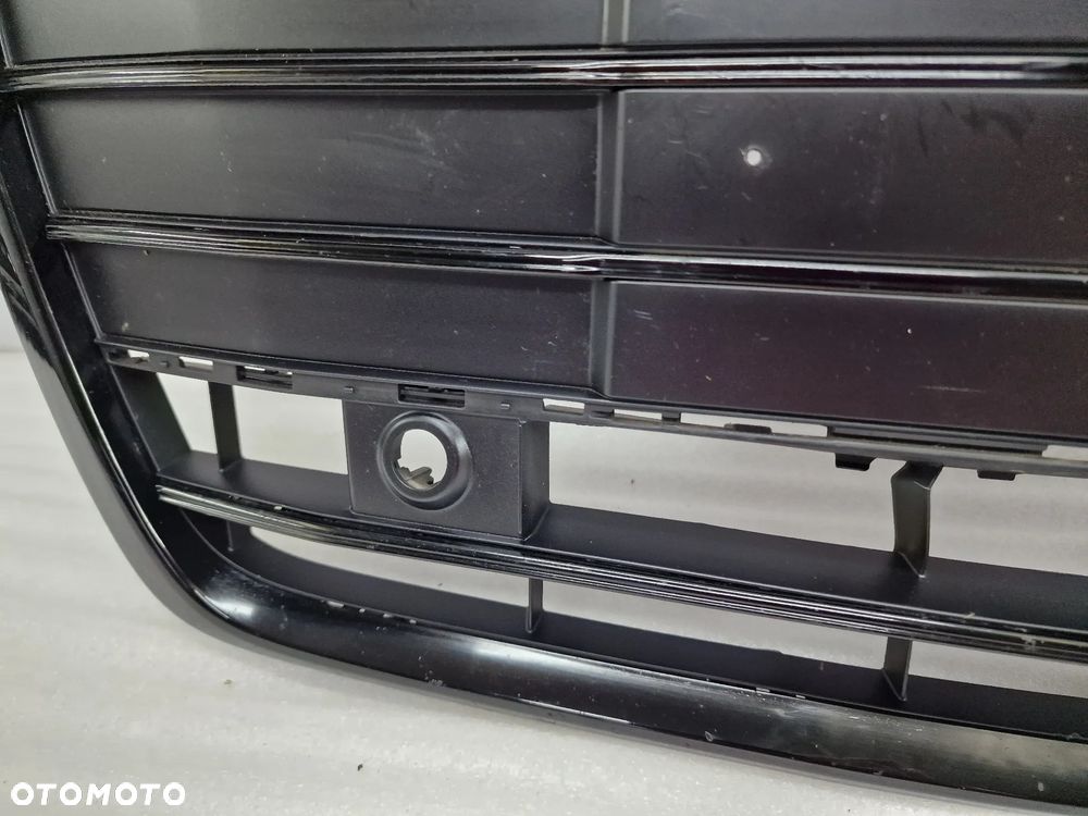AUDI A6 C8 S-LINE 4K0 18- ATRAPA / GRILL PRZEDNI PRZÓD NA PDC , POD RADARY WERSJA BLACK / CZARNY , NR 4K0853651C , NR AUKCJI GL162 - 12