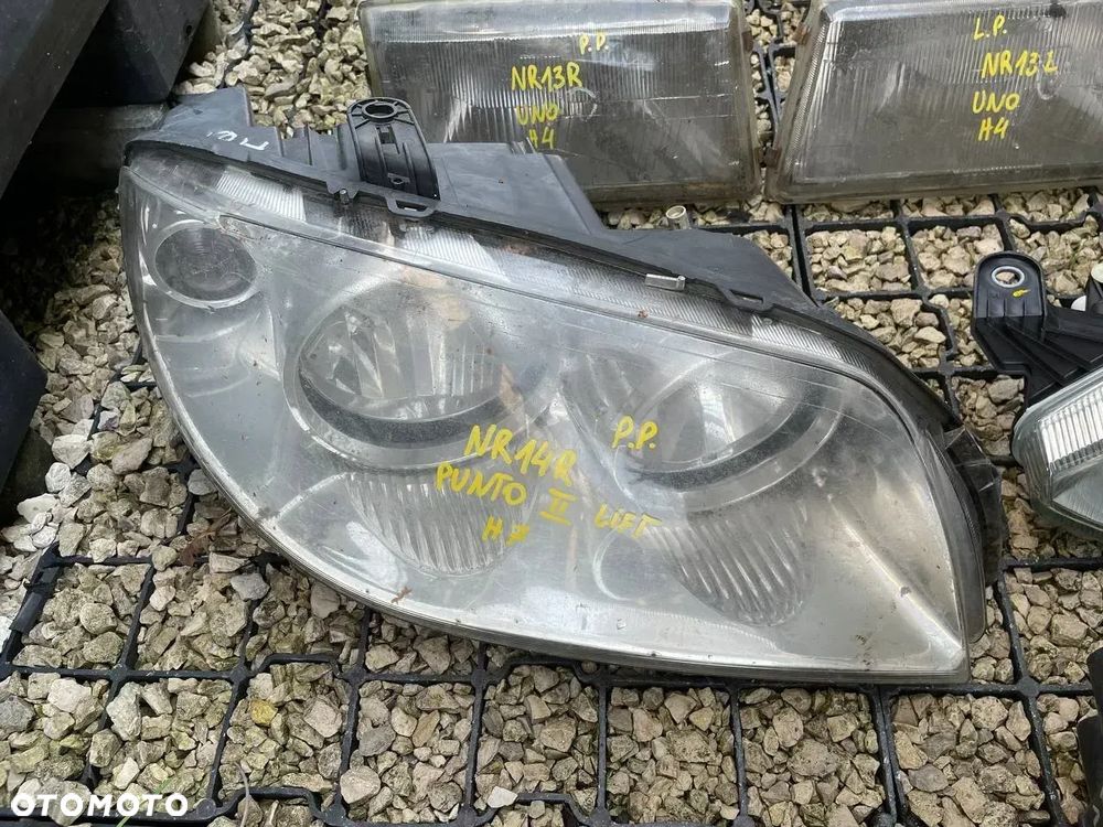 REFLEKTORY LEWE PRAWE FIAT IVECO ALFA ROMEO HALOGENY - 19