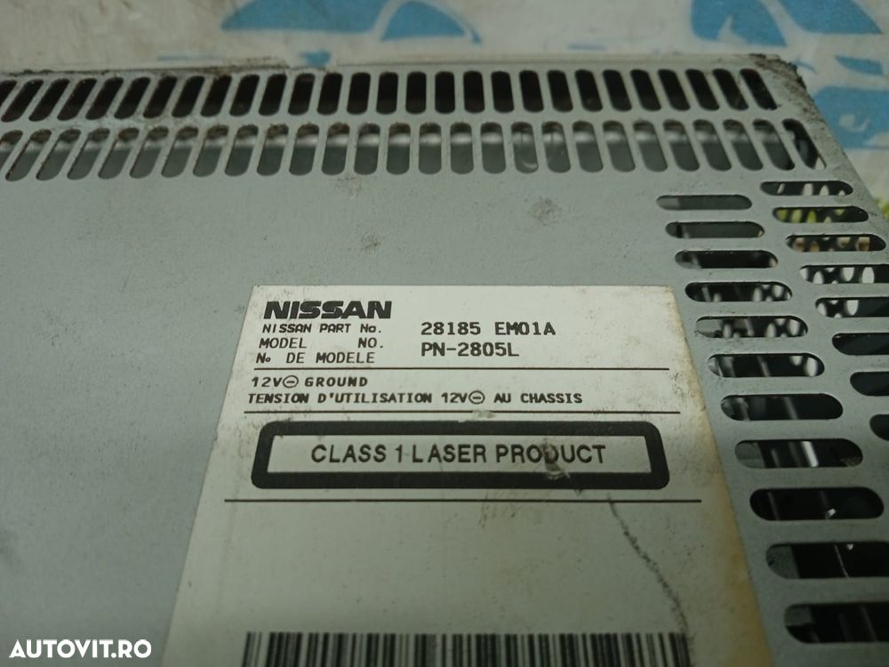 Radio cd player 28185 em01a Nissan Tiida C11 [2004 - 2008] - 4
