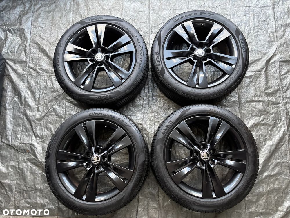 SKODA KAROQ Sportline Alufelgi 18' felgi   SUPER STAN ET45 opony PIRELLI super stan - 1