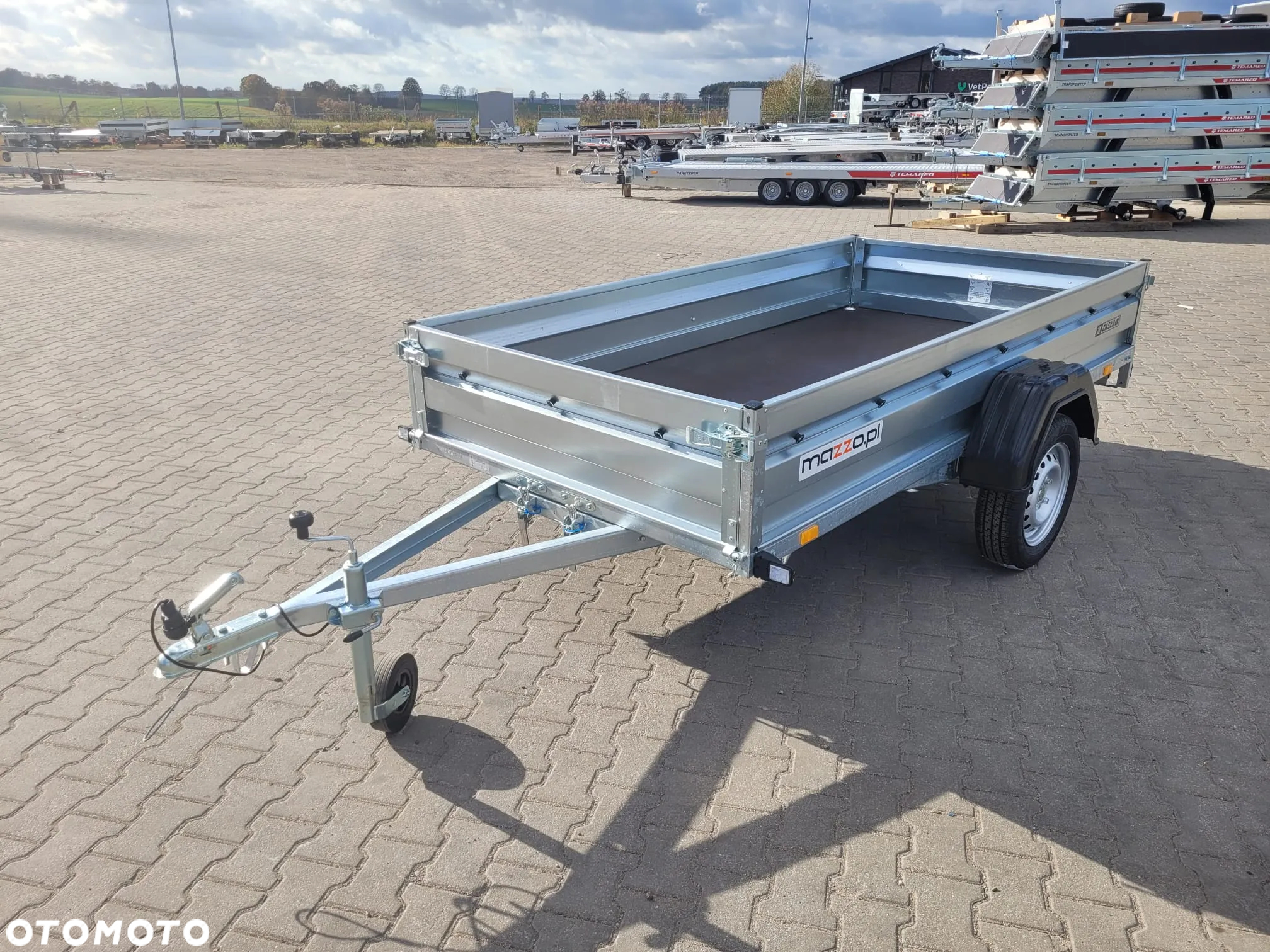 Zaslaw Dostawa Przyczepka uchylna DMC750kg 265x132x35cm SOLIDNA I MOCNA! HIT! - 2