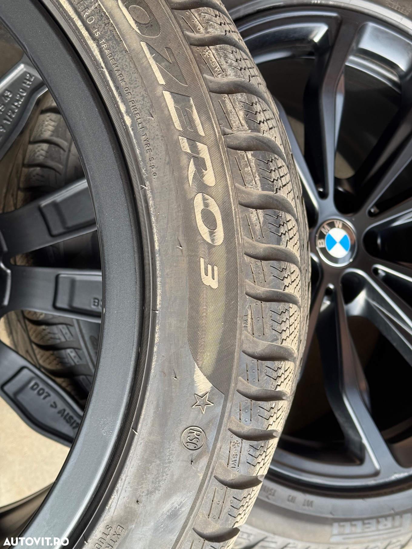 Vând jante originale BMW X4-X3 pe 20” cu anvelope de iarnă - 16