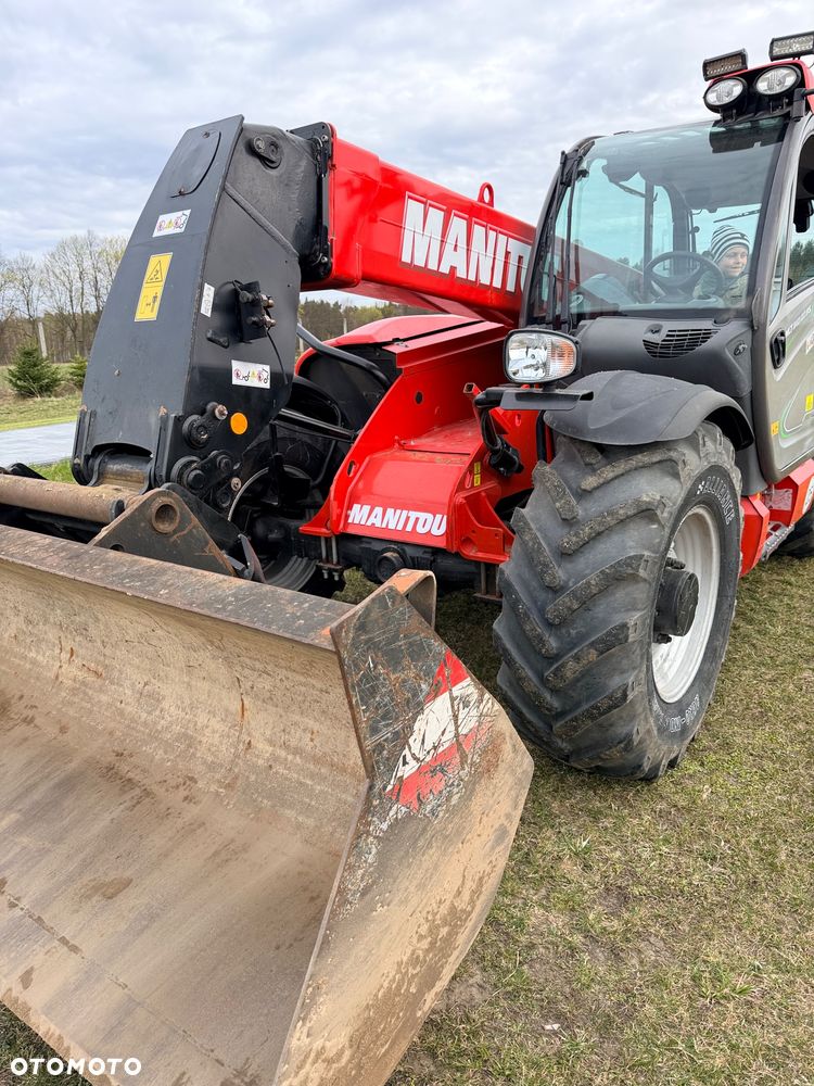 Manitou Manitou Ładowarka teleskopowa Manitou Mlt 840 137 PS łyżka widły Merlo 42.7 TF 737 130 Jcb 541-70 Bobcat TL 38.70 rolnicza budowlana KLIMA 841-145 PS+ zaczep hydr 625 630 635 733 737 741 742 841 850 961 - 10