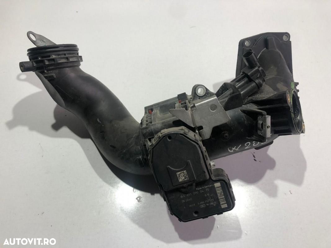 Clapeta acceleratie cu tub aer a6510900470 Mercedes-Benz C-Class W205 - 1