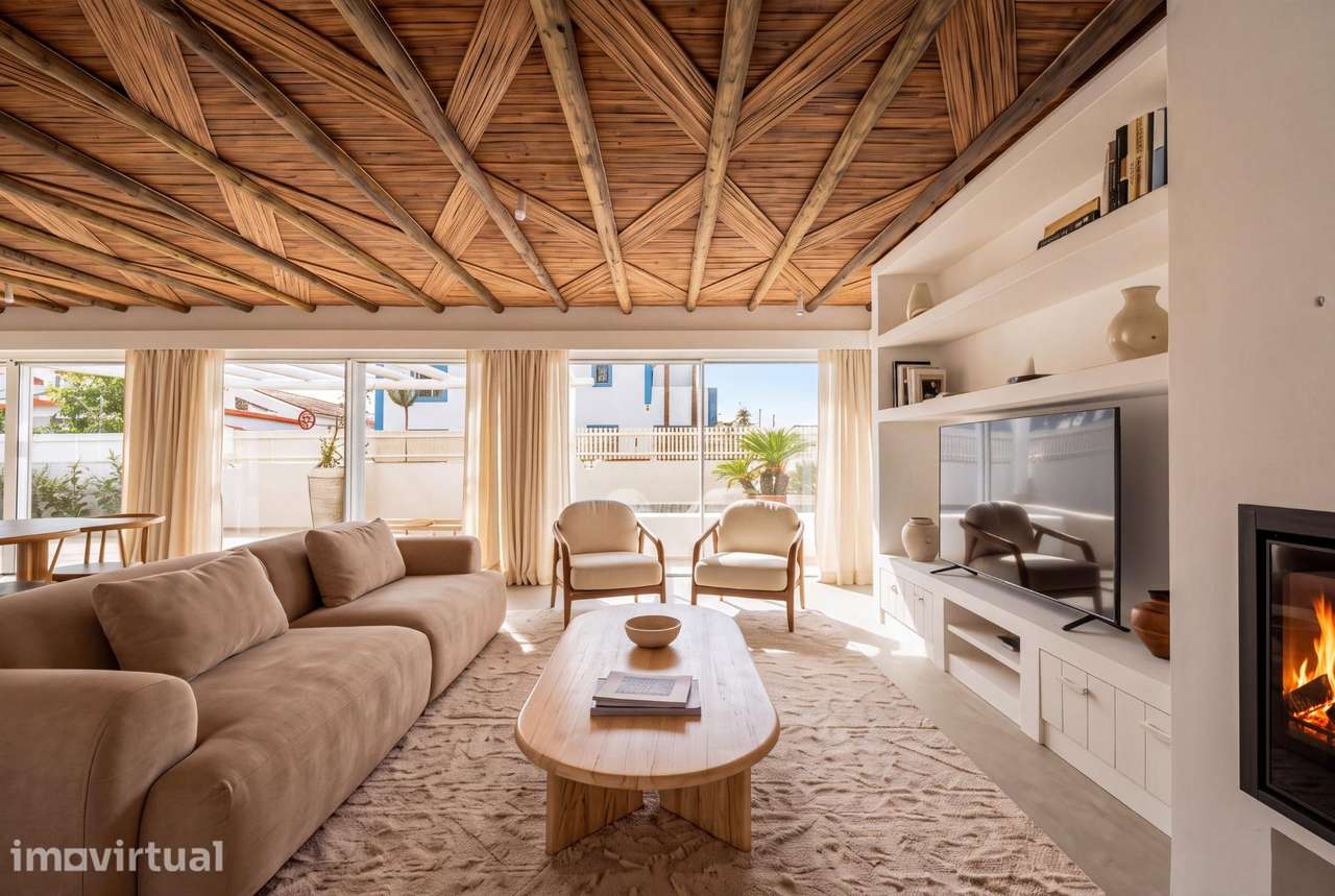 Moradia T3 Nova de Arquitetura Tradicional com Piscina | Comporta - Grande imagem: 5/44