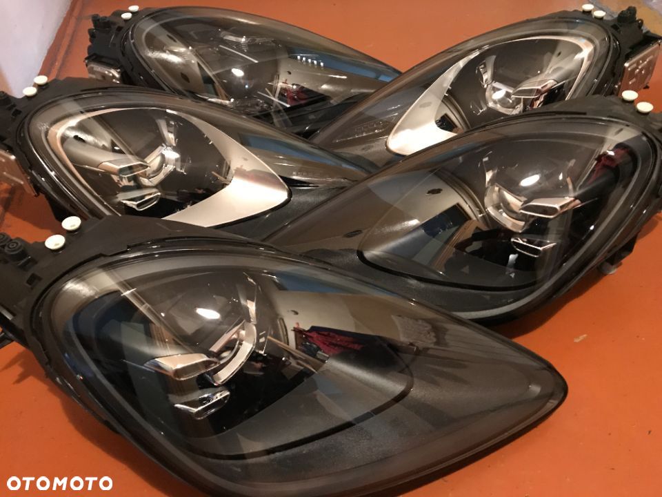 Porsche Cayenne 9Y0 lampa full led prawa lewa zderzak maska - 7