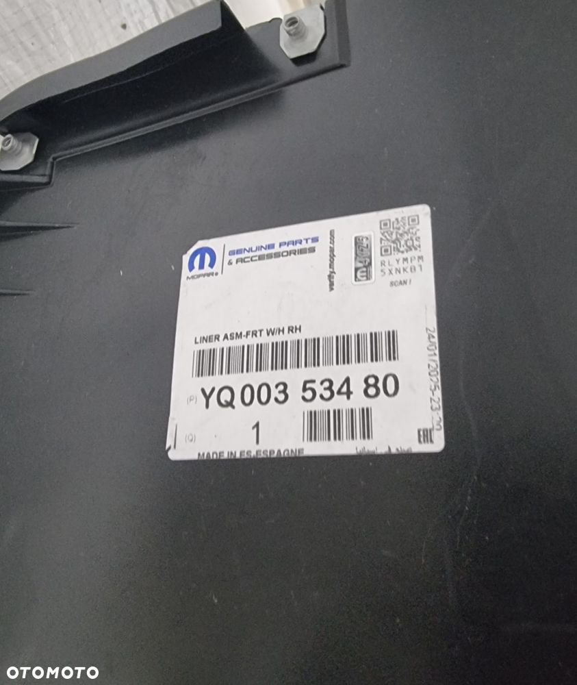NADKOLE PRZEDNIE PRAWE OPEL CROSSLAND YQ00353480 NOWE ORYGINAŁ - 5