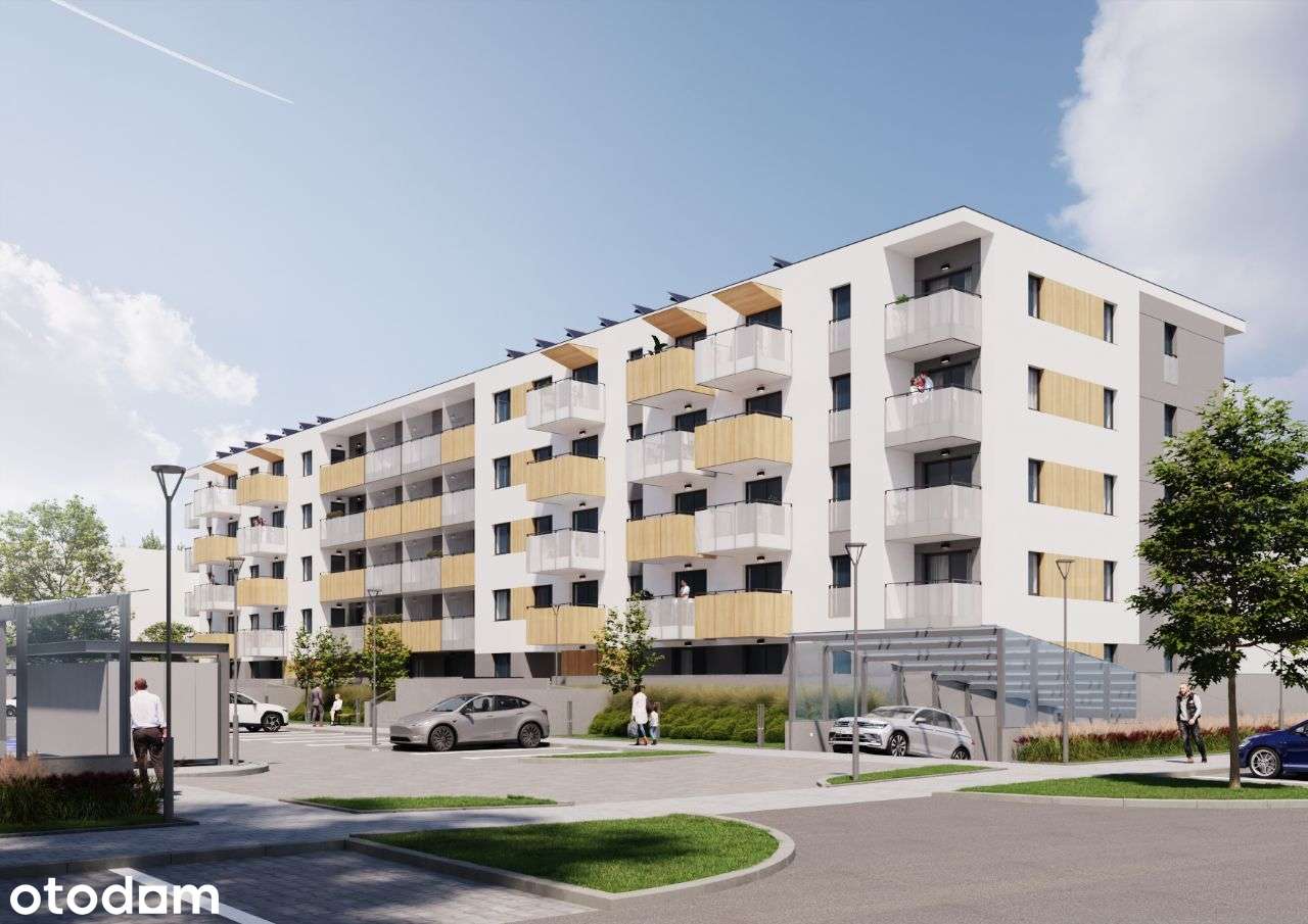 3-pokojowe mieszkanie 55,18m2 + balkon Bezpośrednio