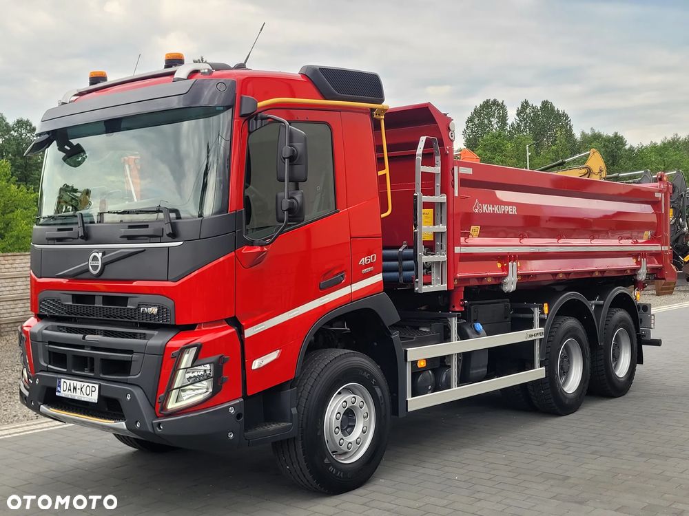 Volvo FMX / 460KM / jak NOWY!! / 59.000km / HYDROBURTA / 6x4 / PRZYCZEPA MEILLER / - 4